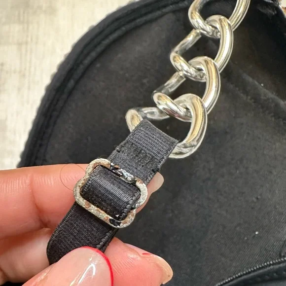 Silver & Purple Rhinestone Decorated Bra 34C - Picture 7 of 10